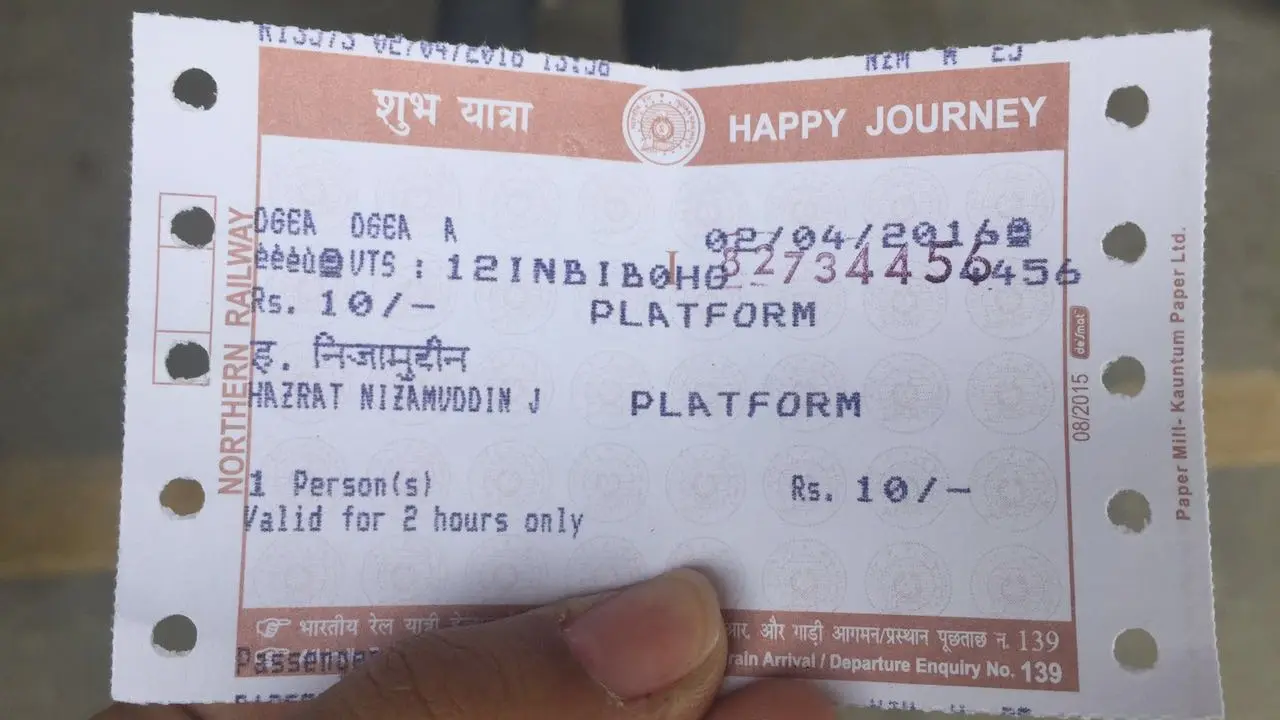 Railways: Buy General Tickets And Platform Tickets Sitting At Home Now