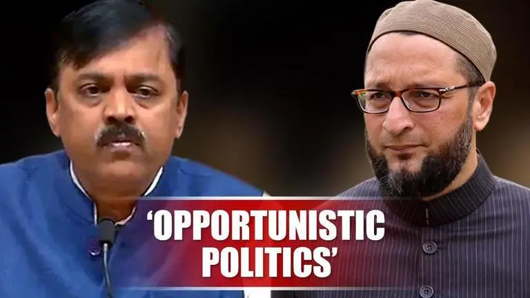 BJP's GVL Narasimha Rao slams Owaisi, says he is indulging in 'opportunistic politics' BJP
