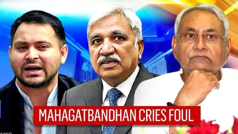 RJD alleges '119 Mahagatbandhan candidates won', EC's counting status update belies claim Bihar elections