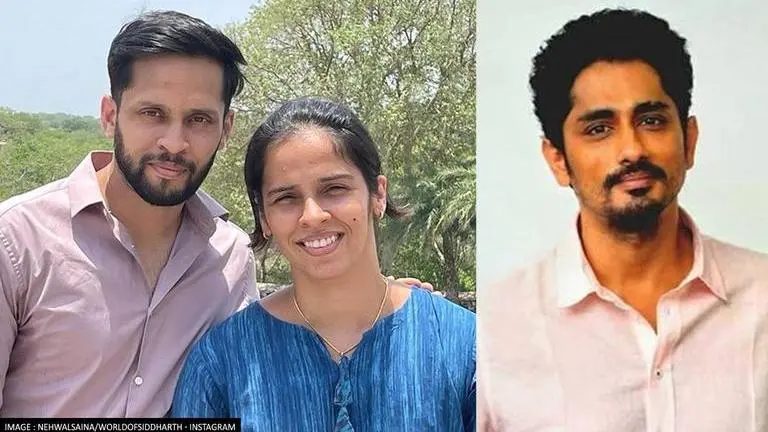 Saina Nehwal's husband Parupalli Kashyap slams actor Siddharth for 'sexist' jibe Saina Nehwal