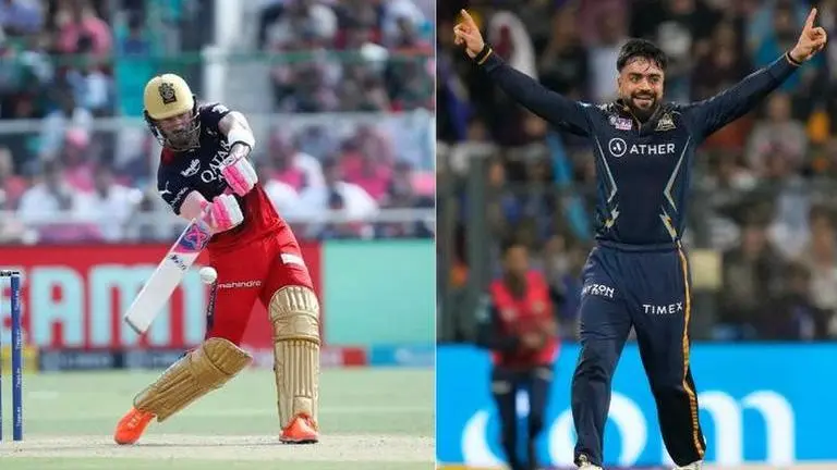 IPL 2023 Orange Cap And Purple Cap Standings: Rashid Khan, Faf Du Plessis hold top spot IPL 2023 Orange Cap and Purple Cap Standings