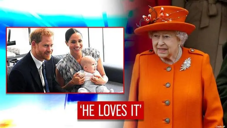 Prince Harry reveals Queen Elizabeth's Christmas gift to great-grandson Archie Prince Harry