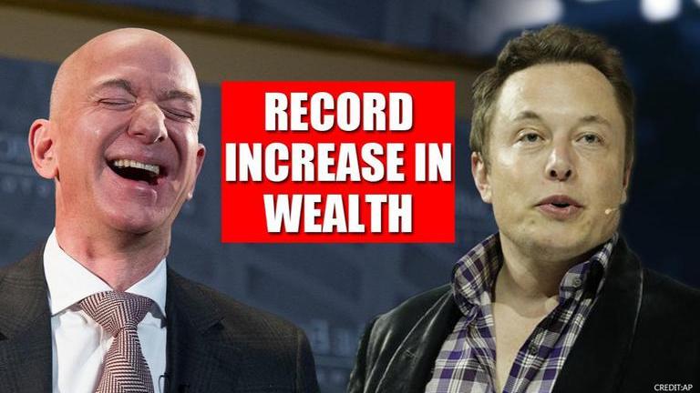 Jeff Bezos Net Worth Surpasses 200 Billion Elon Musk Becomes Centibillionaire Republic World