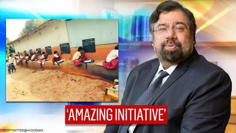 Harsh Goenka hails Jharkhand school's unique initiative to teach 200 students amid COVID Harsh Goenka