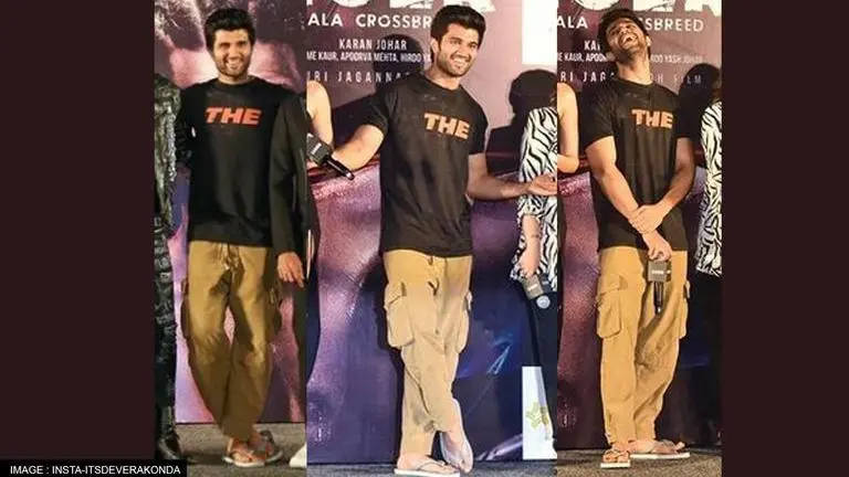 Vijay Deverakonda wears slippers worth Rs 199 for Liger’s trailer launch, reveals stylist Vijay Deverakonda