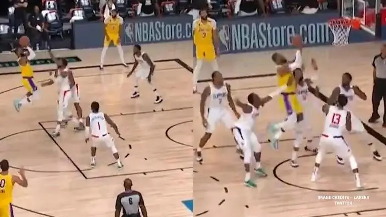 LeBron James game-winner in final seconds vs Clippers sends NBA fans into a frenzy: WATCH lebron james game-winner