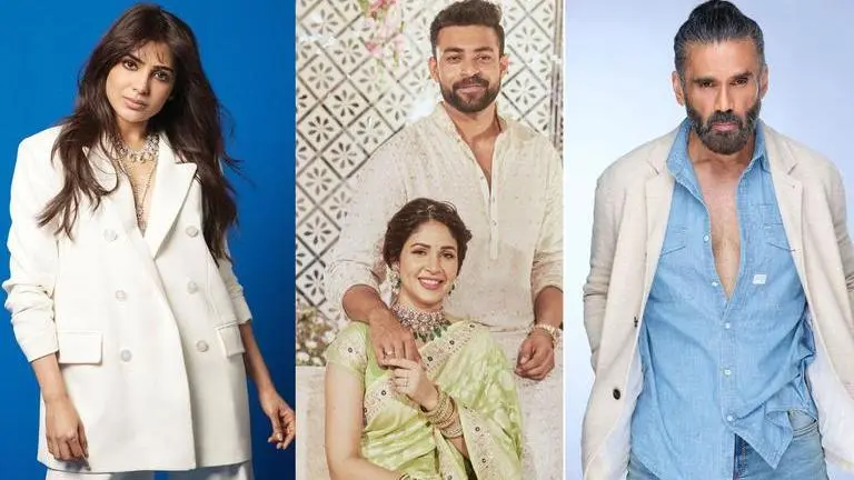 Samantha, Suniel Shetty react to Varun Tej, Lavanya Tripathi's engagement photos Samantha