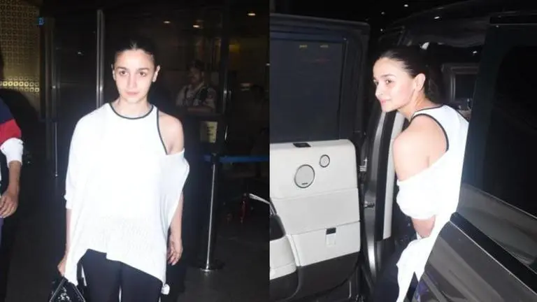 Alia Bhatt returns to India after Gucci Cruise 2024 show, keeps it casual in airport look Alia Bhatt