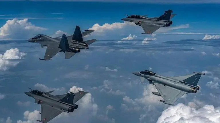 IAF's Sukhoi 30 MKI in Gwalior airforce station.