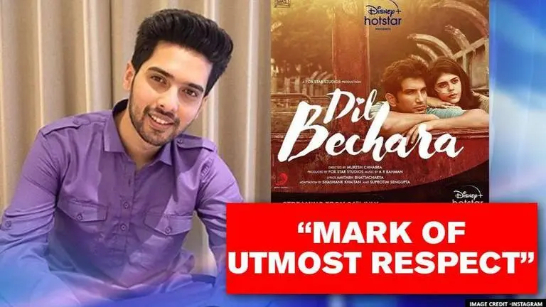 Armaan Malik wins hearts with gesture for Sushant as Dil Bechara trailer arrives tomorrow