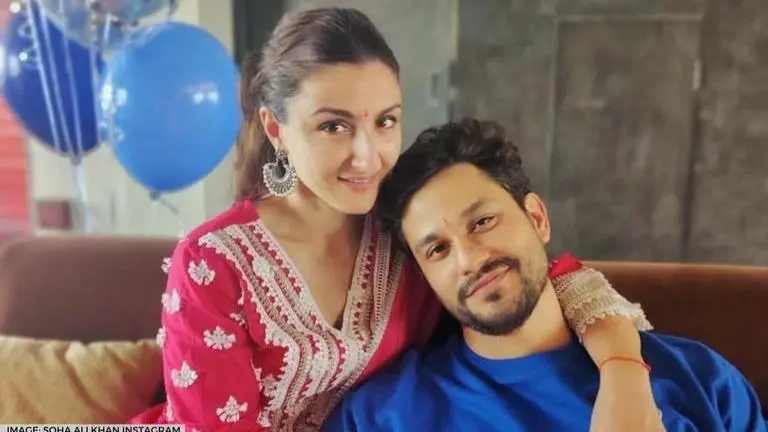 Soha Ali Khan gives fans a glimpse of Kunal Kemmu's 'breakfast of champions' Soha Ali Khan