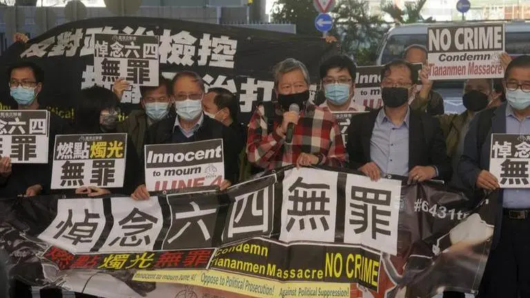 Chinese authorities order Hong Kong pro-democratic group to remove social media content Hong Kong