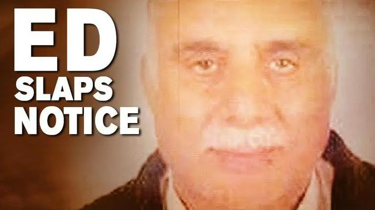 ED slaps Rs 62 lakh notice against Zahoor Watali ED