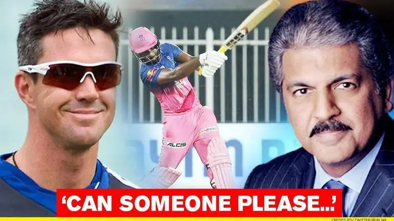 Anand Mahindra asks 'What's Sanju Samson's diet?'; Kevin Pietersen quips 'he'd gone vegan' Anand Mahindra