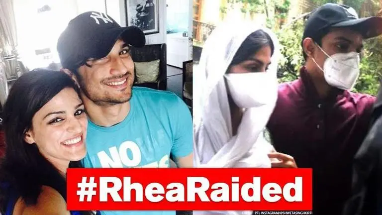 Sushant’s sister Shweta on NCB raids at Rhea and Miranda’s homes, says 'Thank You God' Sushant Singh Rajput’s sister reacts to NCB raids at Rhea Chakraborty, Miranda’s homes