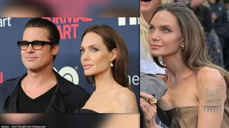Did Angelina Jolie remove Brad Pitt-inspired tattoo? Netizens make observation Angelina jolie, brad pitt
