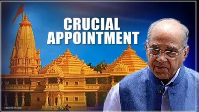 PM Modi shows intent; Ex-Principal Secy Nripendra Misra to oversee Ram Mandir construction Nripendra