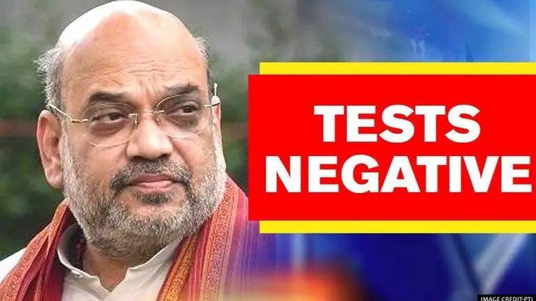 Home Minister Amit Shah tests negative for Coronavirus; will remain in home quarantine Amit Shah