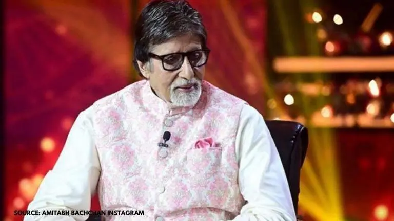 Amitabh Bachchan shares throwback pic in his 'flared' clothes; fans call him 'fashionable' Amitabh Bachchan