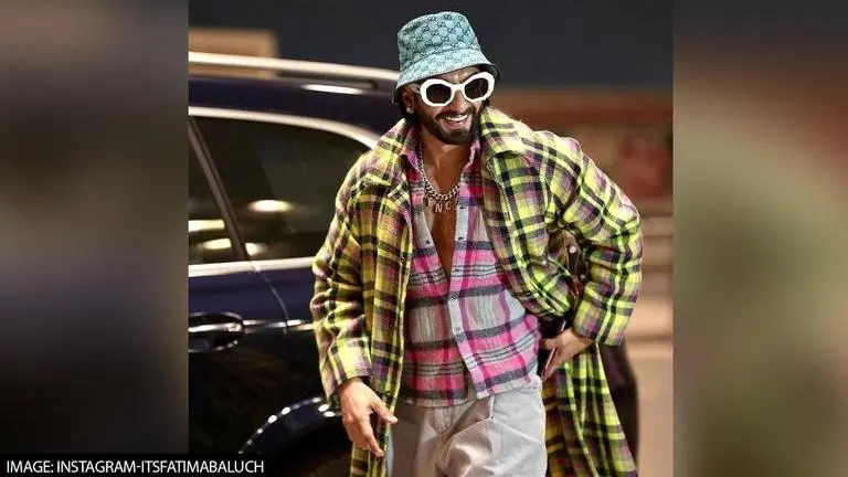 Ranveer Singh grabs eyeballs with his 'over-the-top' airport look, fans say 'Atrangi Baba' ranveer singh