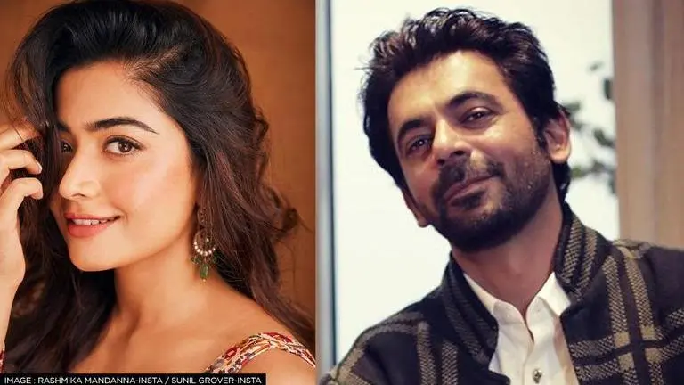Rashmika Mandanna asks fans review of 'Goodbye' trailer, Sunil Grover posts funny reply Rashmika Mandanna