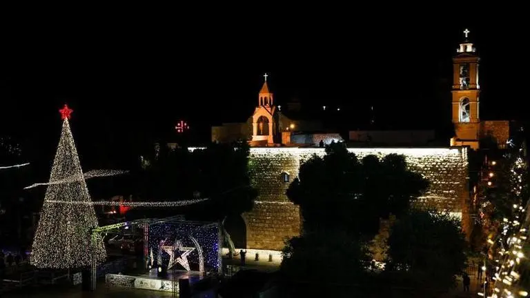 Christmas tree-lighting in Bethlehem a muted, virtual event