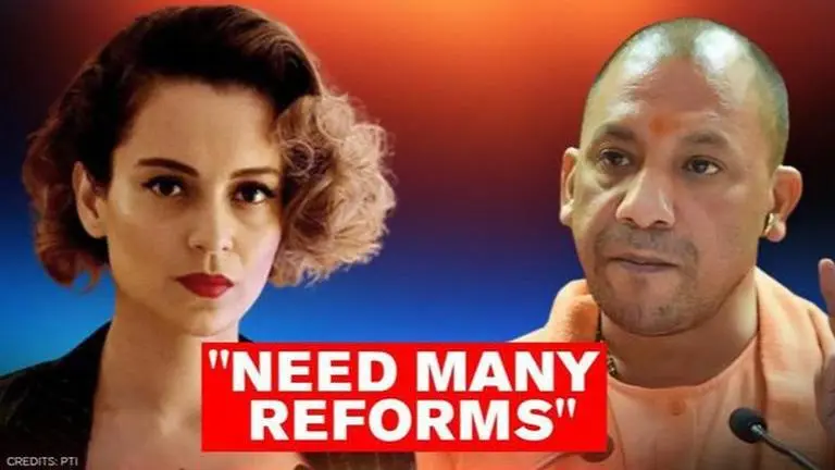 Kangana Ranaut points out key takeaway as UP CM Yogi Adityanath plans 'biggest film city' Kangana Ranaut points out takeaways as UP CM Yogi Adityanath plans 'biggest film city'