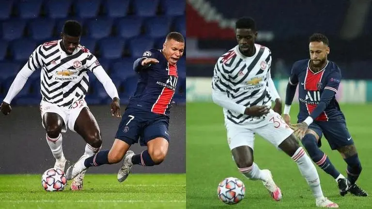 Axel Tuanzebe pockets Mbappe and Neymar in his first game since 2019 as fans rejoice Axel Tuanzebe
