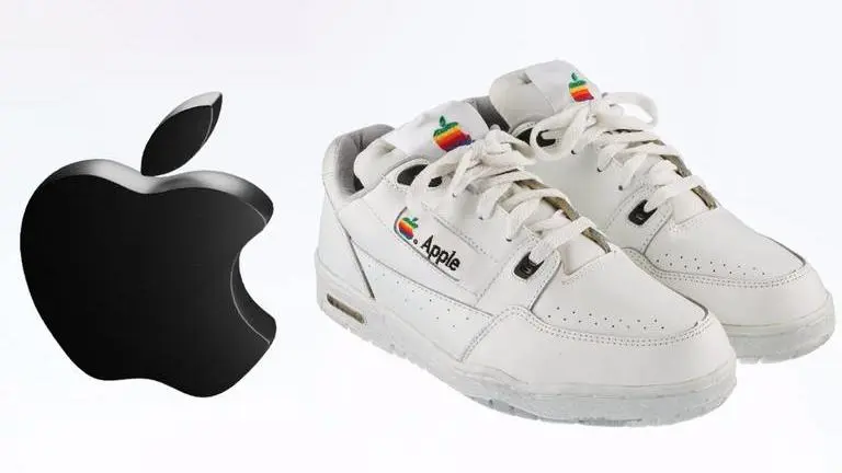 Vintage Apple sneakers from 1990s up for auction at Rs 41 lakh Apple sneakers