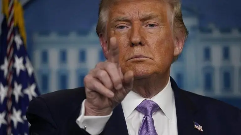 Donald Trump blames Democrats for lack of postal service funding