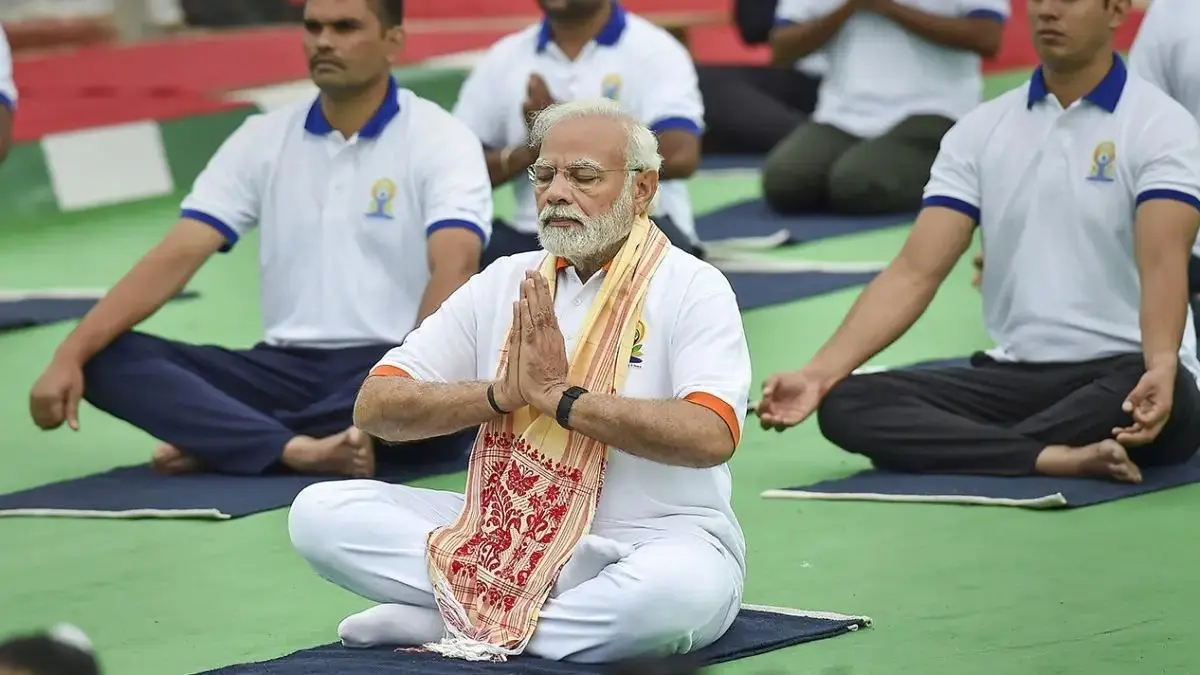 PM Modi to Lead Yoga Day Celebrations from Srinagar on Jun 21 PM Modi to lead yoga day celebrations from Srinagar on Jun 21