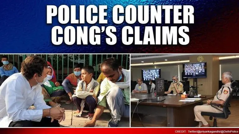'Rahul Gandhi's associates took migrants away': Delhi Police hit back at Cong's allegation Congress