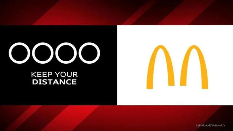 COVID-19: Audi, McDonald’s and other brands redesign logo to promote ‘social distancing’ COVID-19