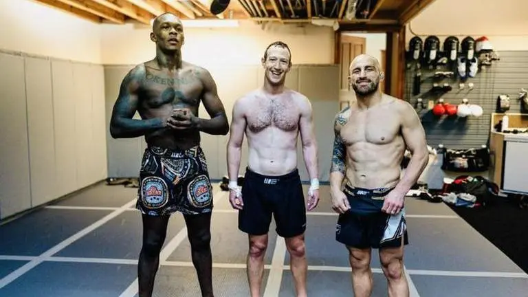 'Not looking good for Musk': Zuckerberg looks absolutely ripped in UFC training session Mark Zuckerberg, Elon Musk