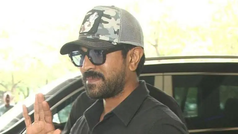 Ram Charan spotted at Hyderabad airport ahead of G20 summit in Srinagar Ram Charan