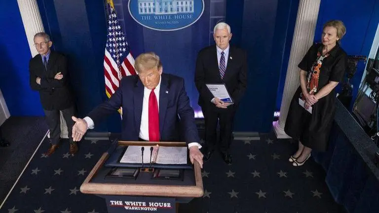 Trump: expect to see 'quite a few states' opening