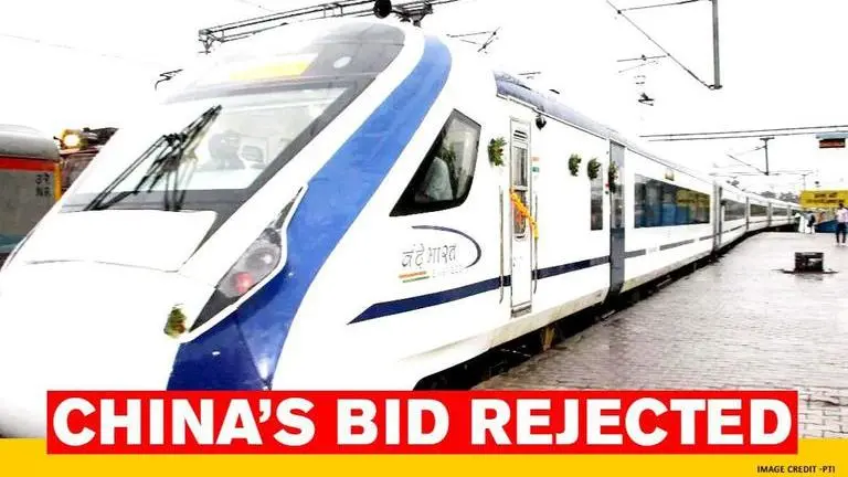 Railways cancels tender for 44 Vande Bharat Trains after China emerges as sole bidder Vande Bharat