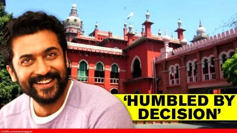 Suriya 'humbled' as Madras HC refuses to initiate contempt proceedings over NEET remark Suriya