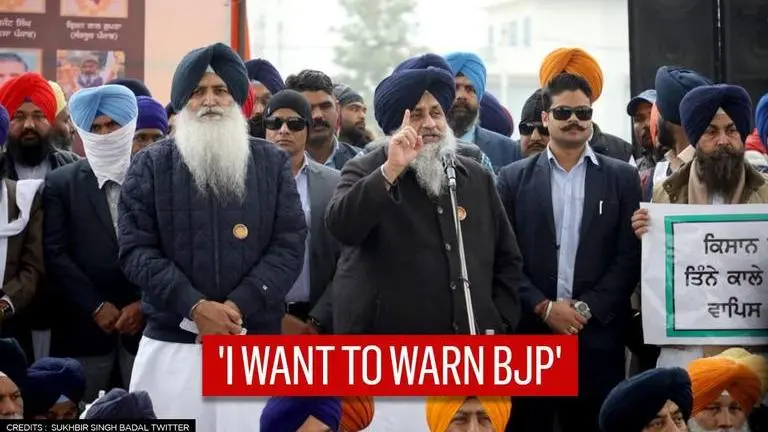 'BJP is the Tukde Tukde Gang': SAD chief launches scathing attack on the government BJP