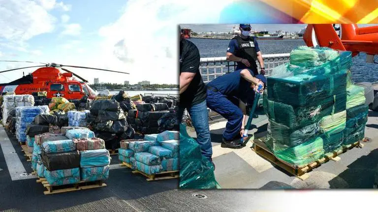 US Coast Guard seizes cocaine and marijuana worth $1.4 billion; largest haul in history US