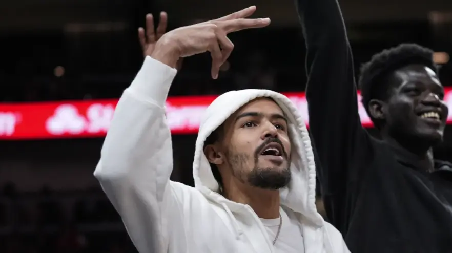 Trae Young is back! Hawks All-Star cleared for practice after long ...