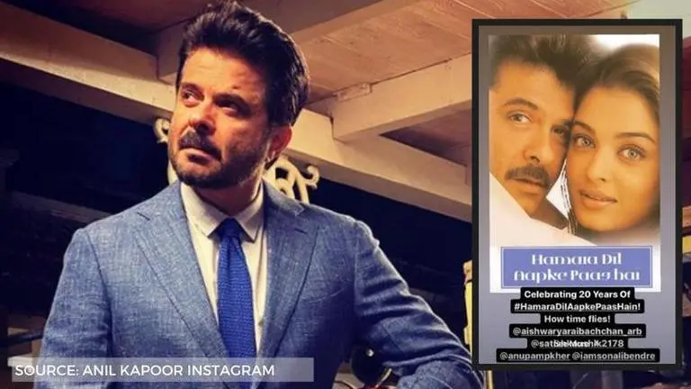 Anil Kapoor celebrates 20 years of 'Humara Dil Aapke Paas Hai', wonders 'How time flies' Anil Kapoor