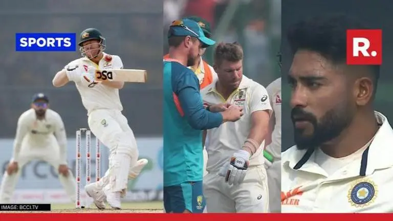 IND vs AUS: Mohammed Siraj sledges, then injures Warner and Khawaja in fiery spell - WATCH Mohammed Siraj