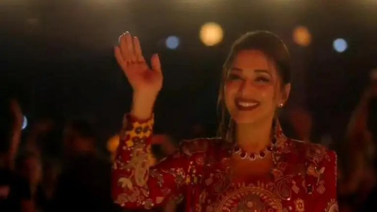 Madhuri Dixit stuns in red attire in new teaser of 'The Fame Game'; Trailer out on Feb 10 Madhuri Dixit