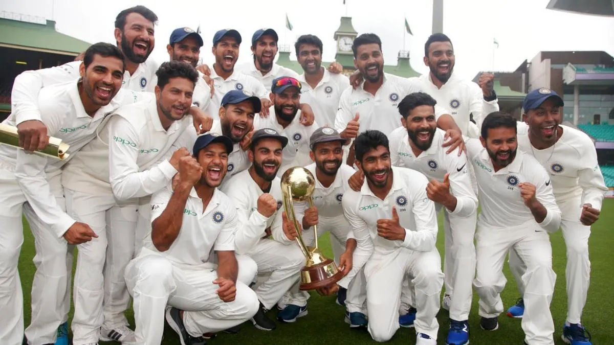 India Test team in 2019