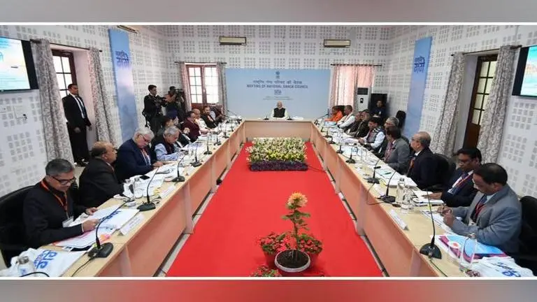 PM Narendra Modi chairs first meeting of National Ganga Council in Kanpur PM Modi