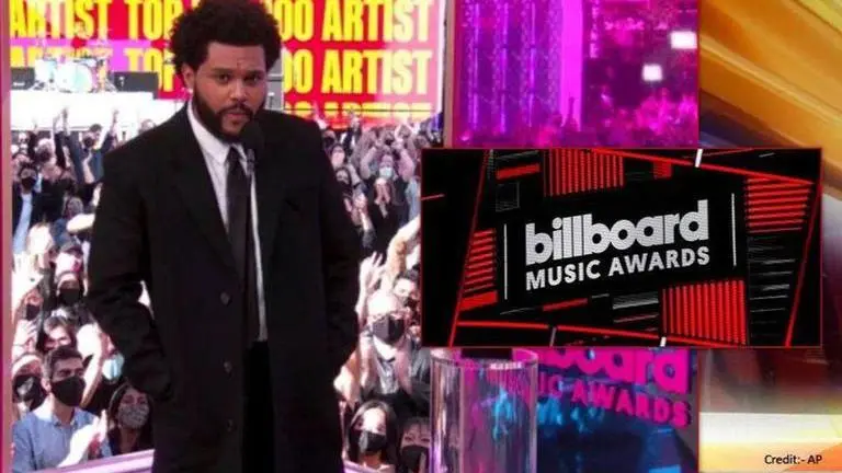 The Weeknd Wins 10 Billboard Music Awards, performs Save your Tears the weeknd