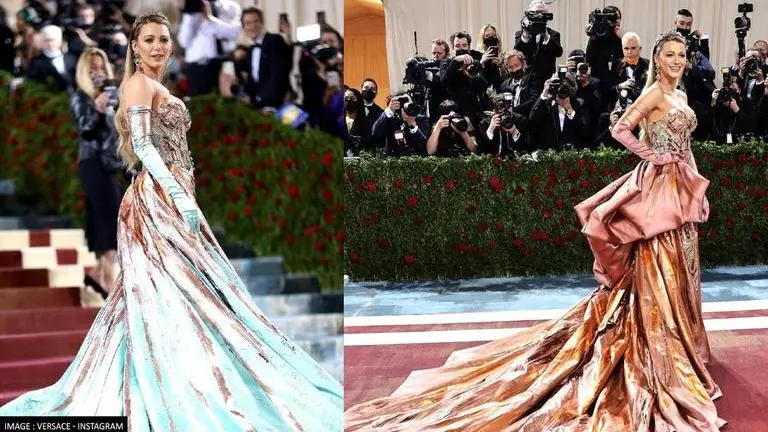 Mumbai Police use Blake Lively's reversible Met Gala gown to spread cyber safety awareness Met Gala