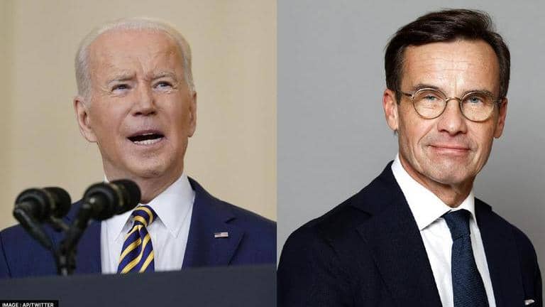 US President Joe Biden host Swedish PM at White House as Nordic nation