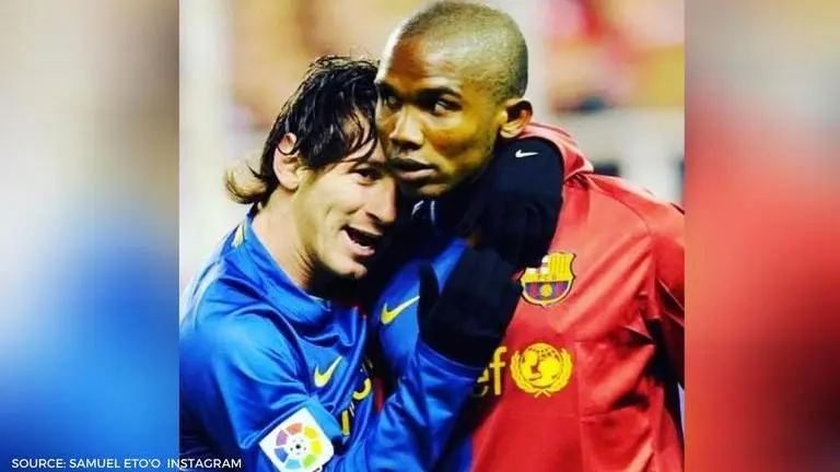 'Lionel Messi is like my son': Barcelona icon Samuel Eto'o on tumultuous transfer drama lionel messi